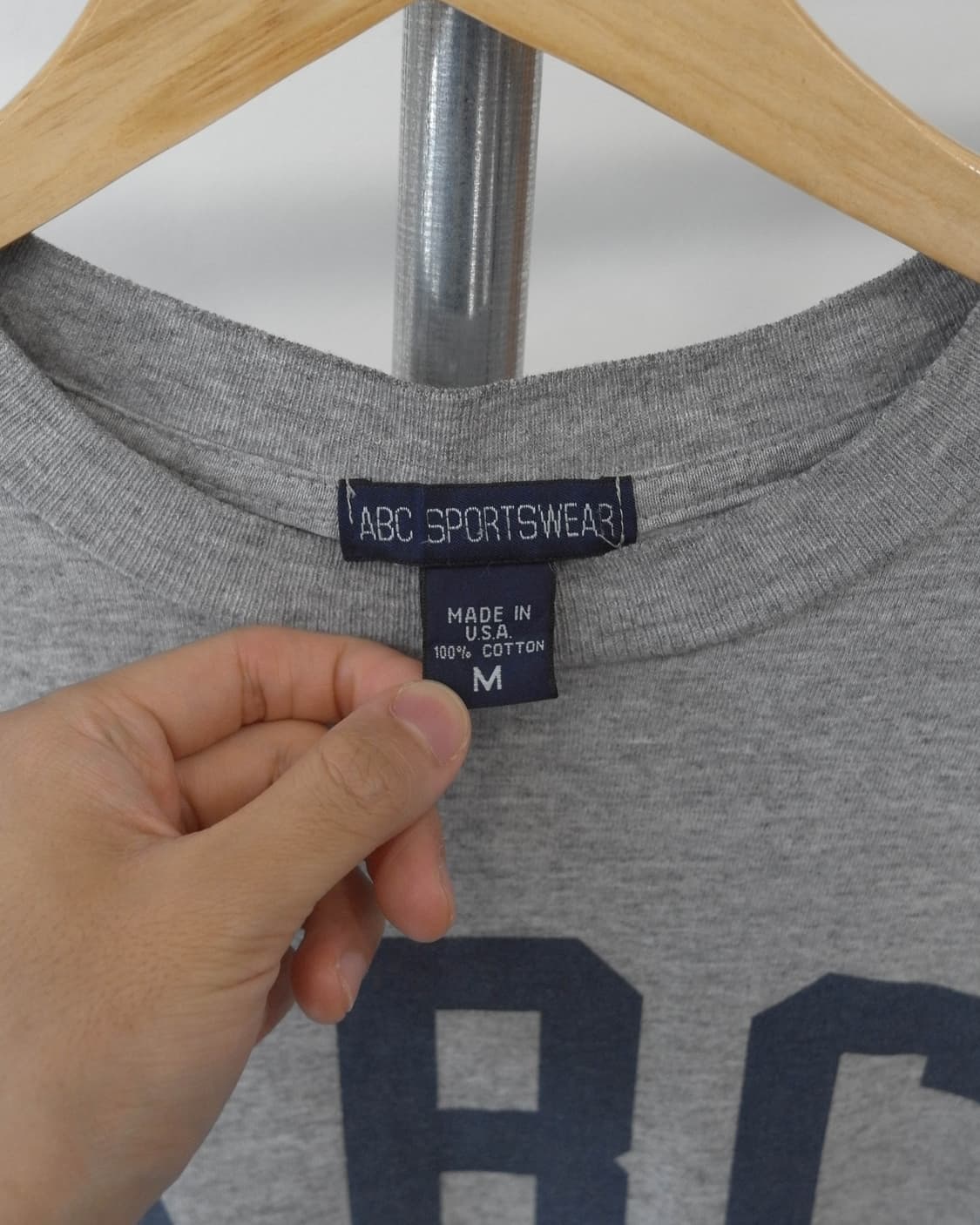 90s ABC Sportswear made in u.s.a 상품이미지7