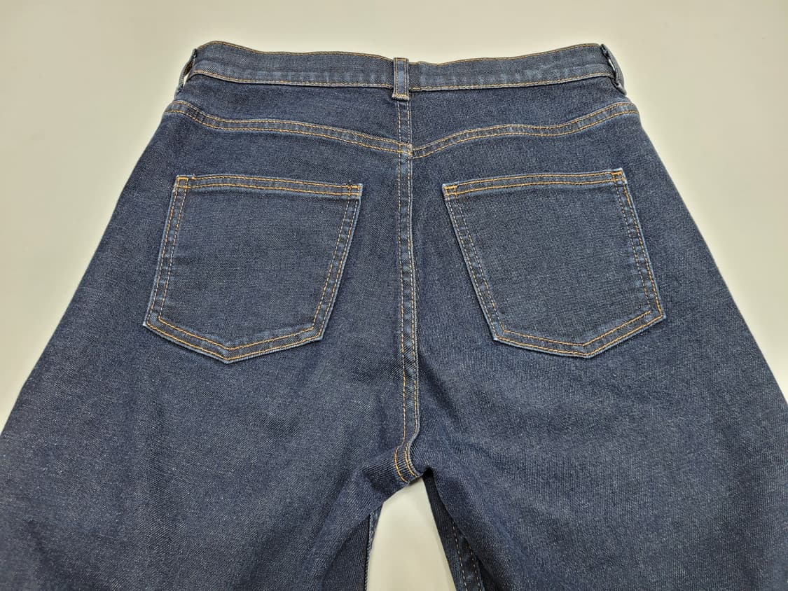 COS 코스 하이라이즈 슬림핏 데님 청바지 / 여 26 
 상품이미지4