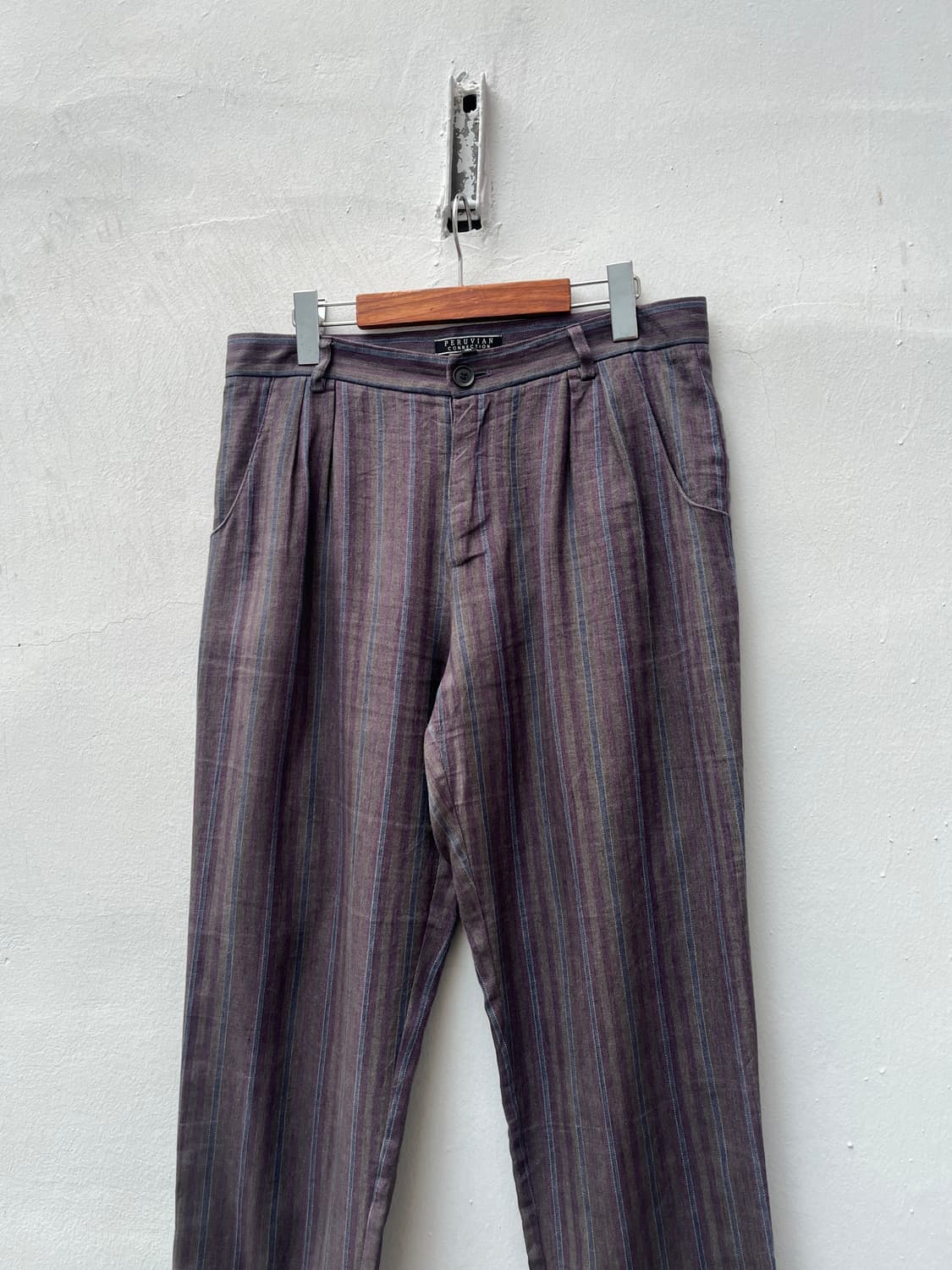 Peruvian Connection 스트라이프 팬츠 상품이미지1