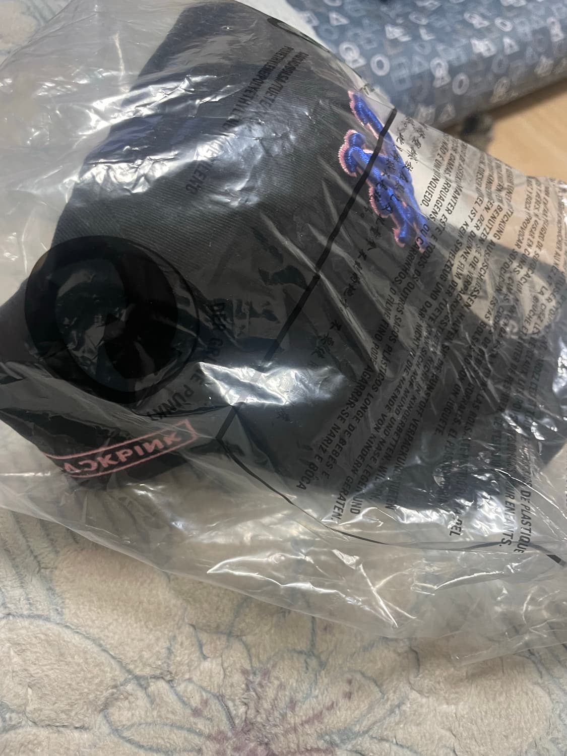 미첼앤네스 & 블랙핑크 한정판 뉴욕 메츠 스냅백 상품이미지2