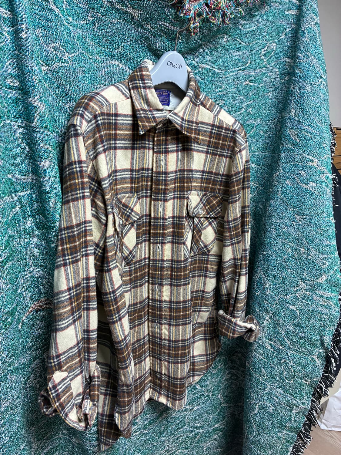 펜들턴 버진울 체크셔츠 상품이미지1