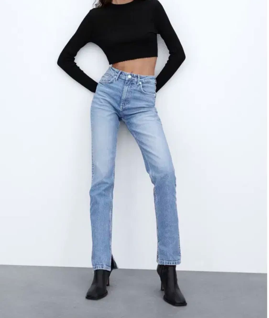 자라 슬릿 스키니 상품이미지1