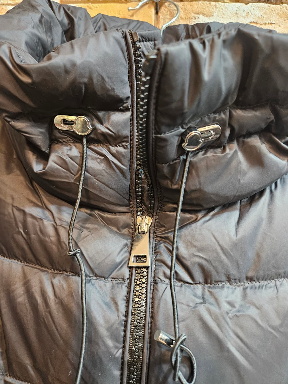 여성 롱패딩 블랙 상품이미지3