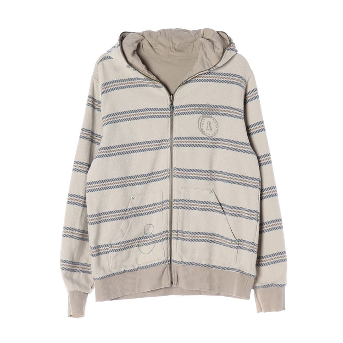 퀵실버 빈티지 리버시블 후드집업 L 상품이미지1