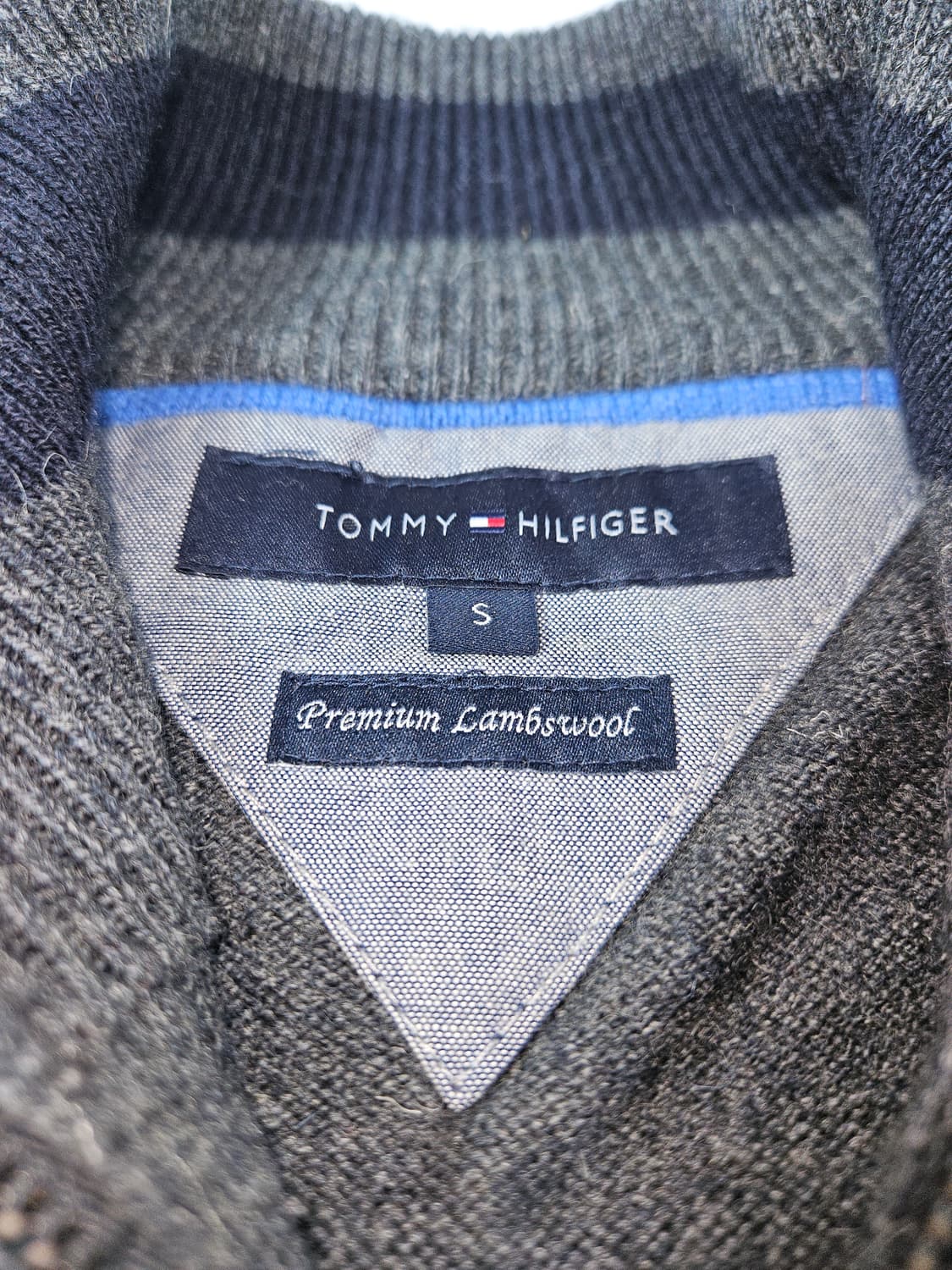 타미힐피거 램스울 니트집업 투웨이 스웨터 95 상품이미지3