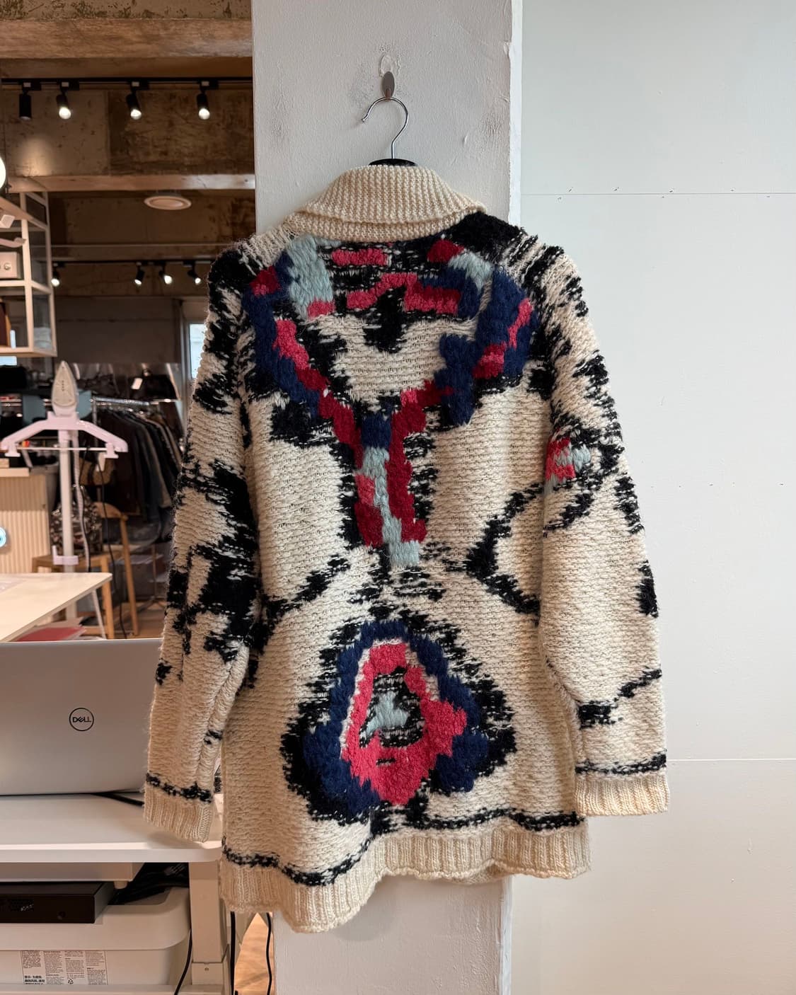 이자벨마랑 아이보리 세라 울 스웨터 가디건  상품이미지7