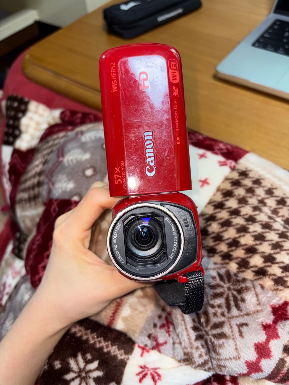 캐논 iVIS HF R52 레드/ 캐논 익서스 hf r52 상품이미지2