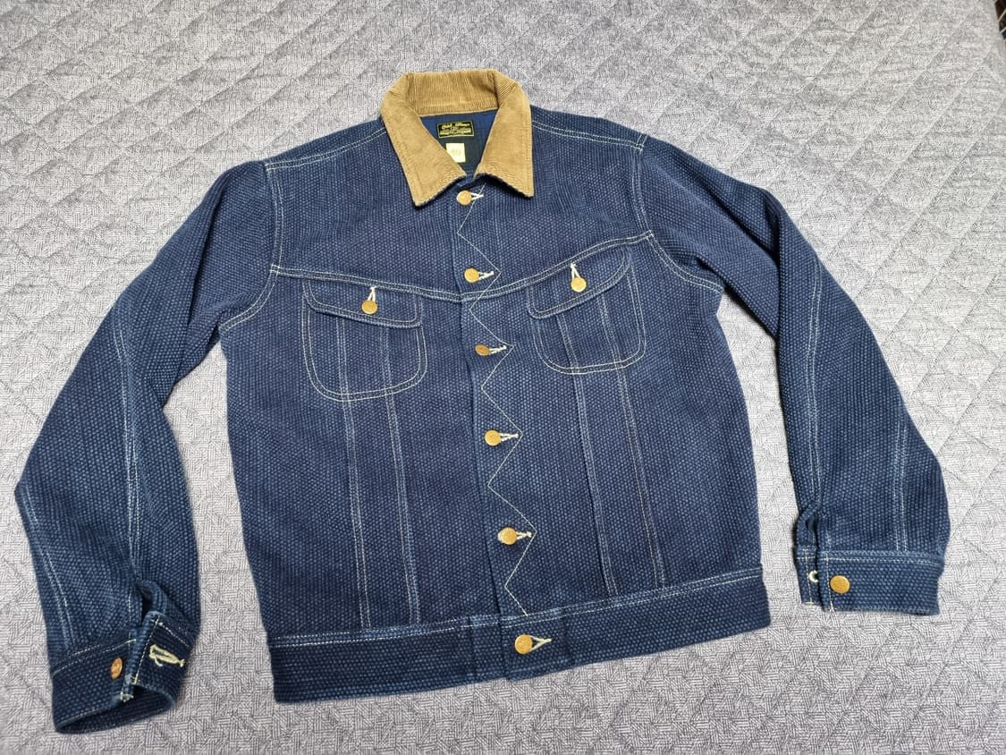 스톰라이더 스타일 검도복 사시코원단 자켓 상품이미지1