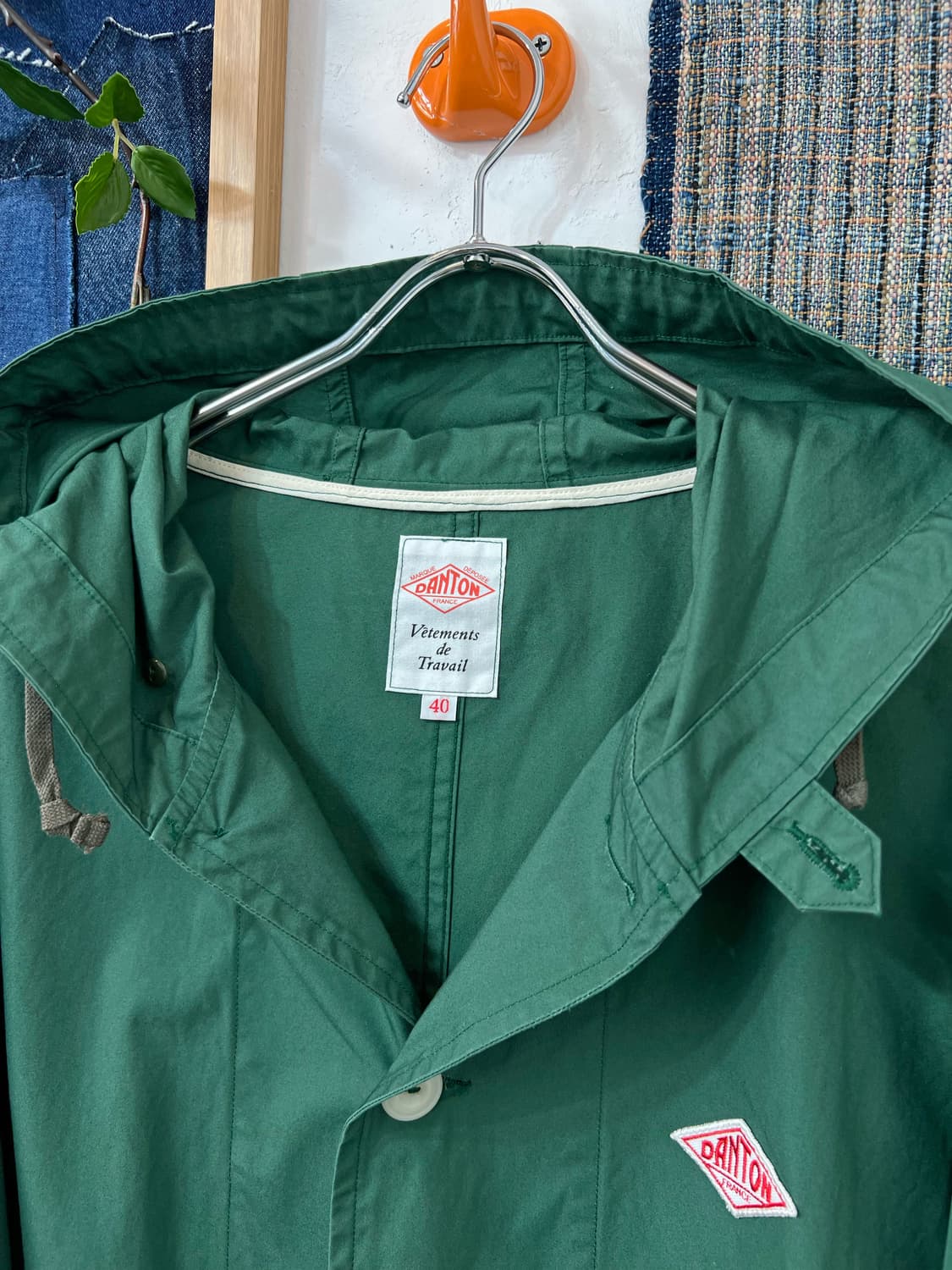 DANTON  Hooded Cotton jacket 상품이미지7