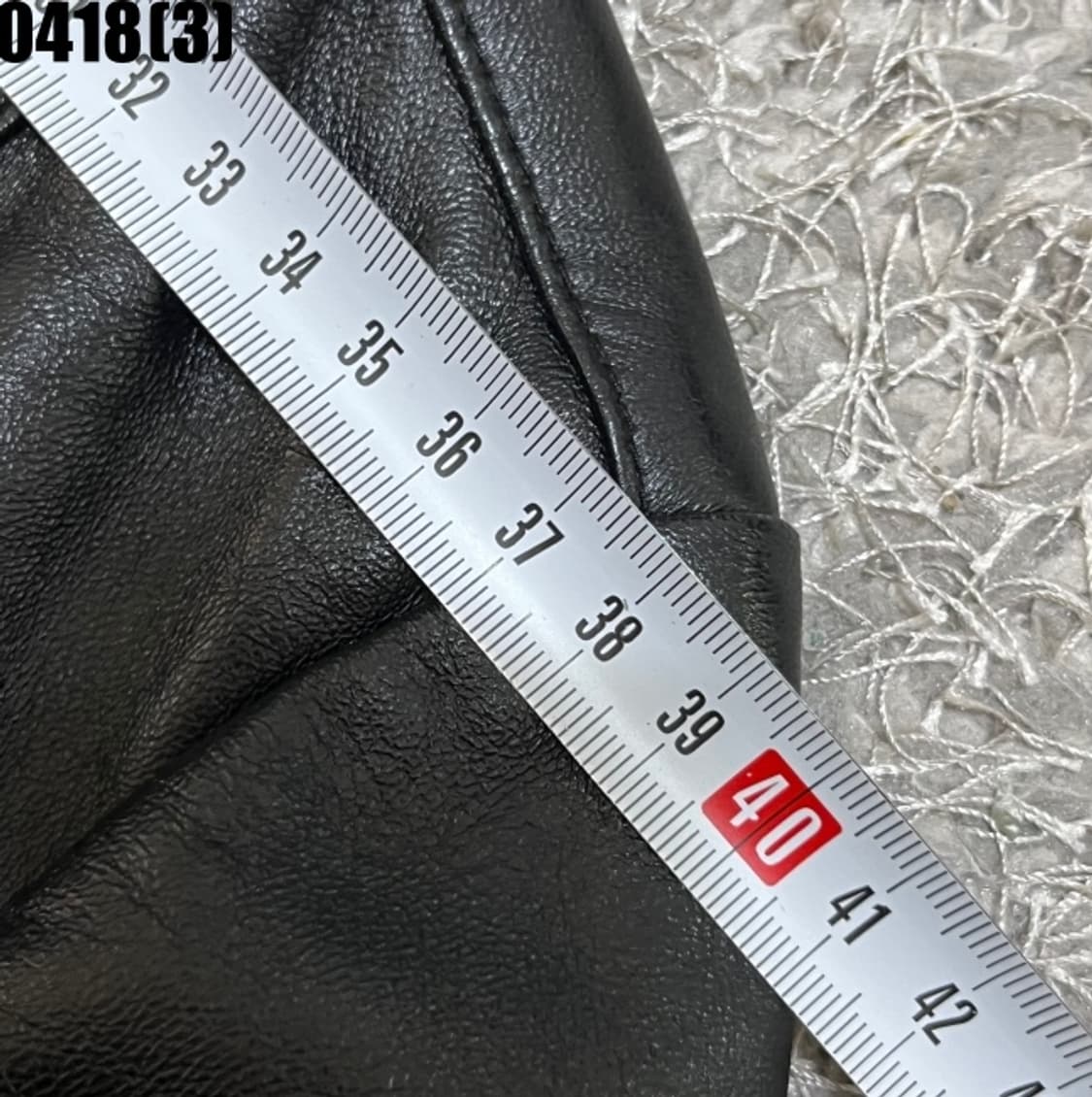 호텔파티큘리에 가죽 자켓 상품이미지8