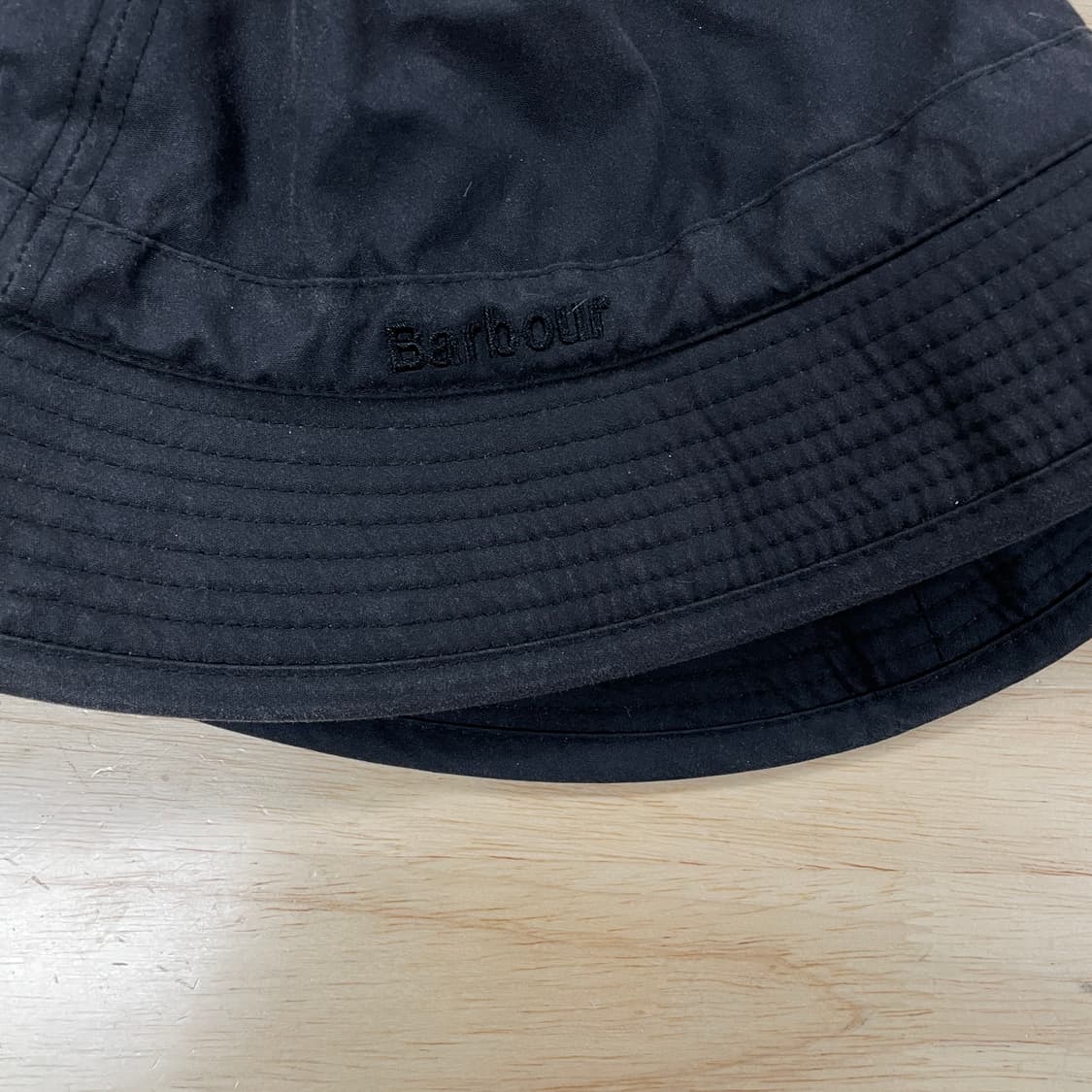 바버 코팅 버킷햇 블랙 XL 상품이미지5