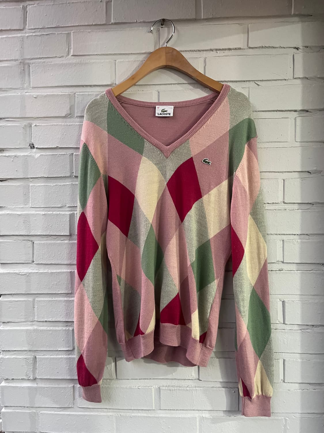 LACOSTE v-neck knit 상품이미지1