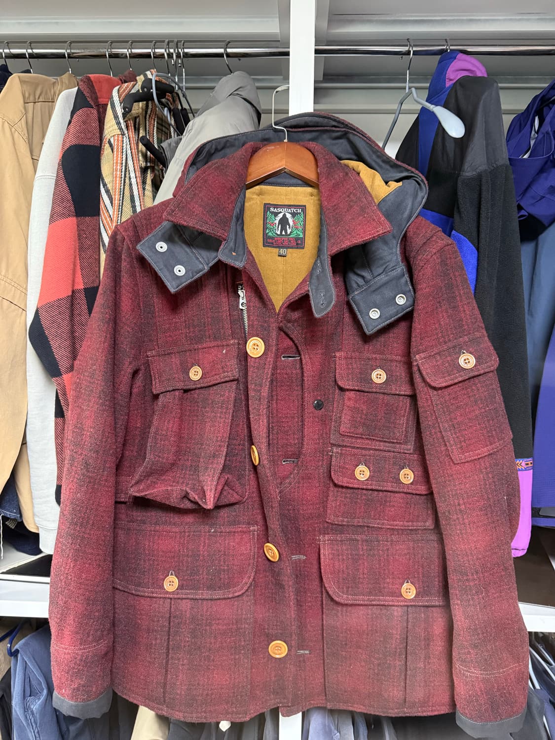 프리휠러스 그레이트레이크 40 모직 후디 상품이미지1