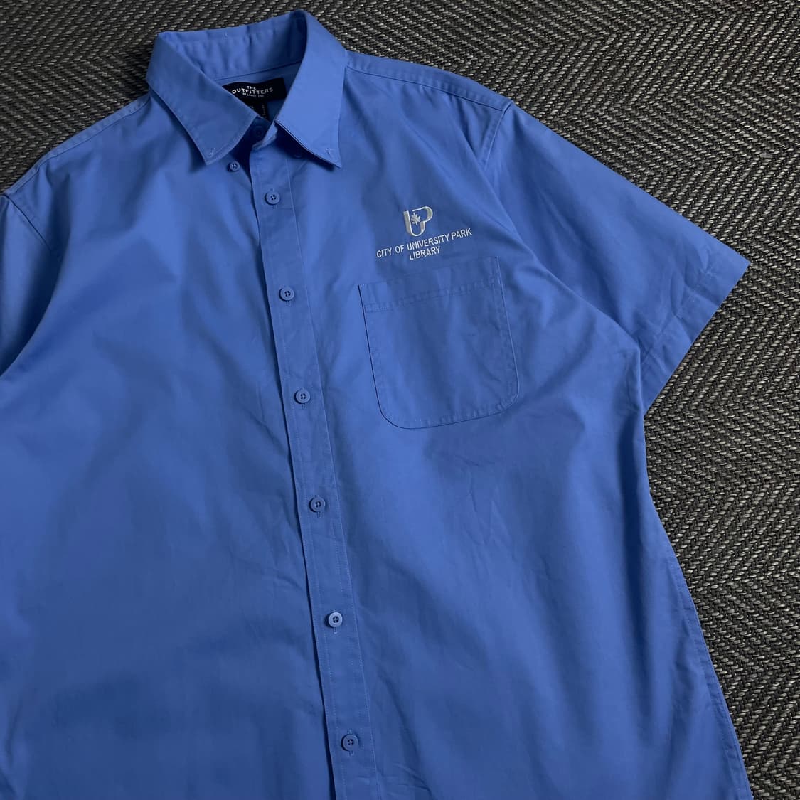 USA 오리지날 박시핏 워크 반팔 셔츠o 3859 상품이미지2