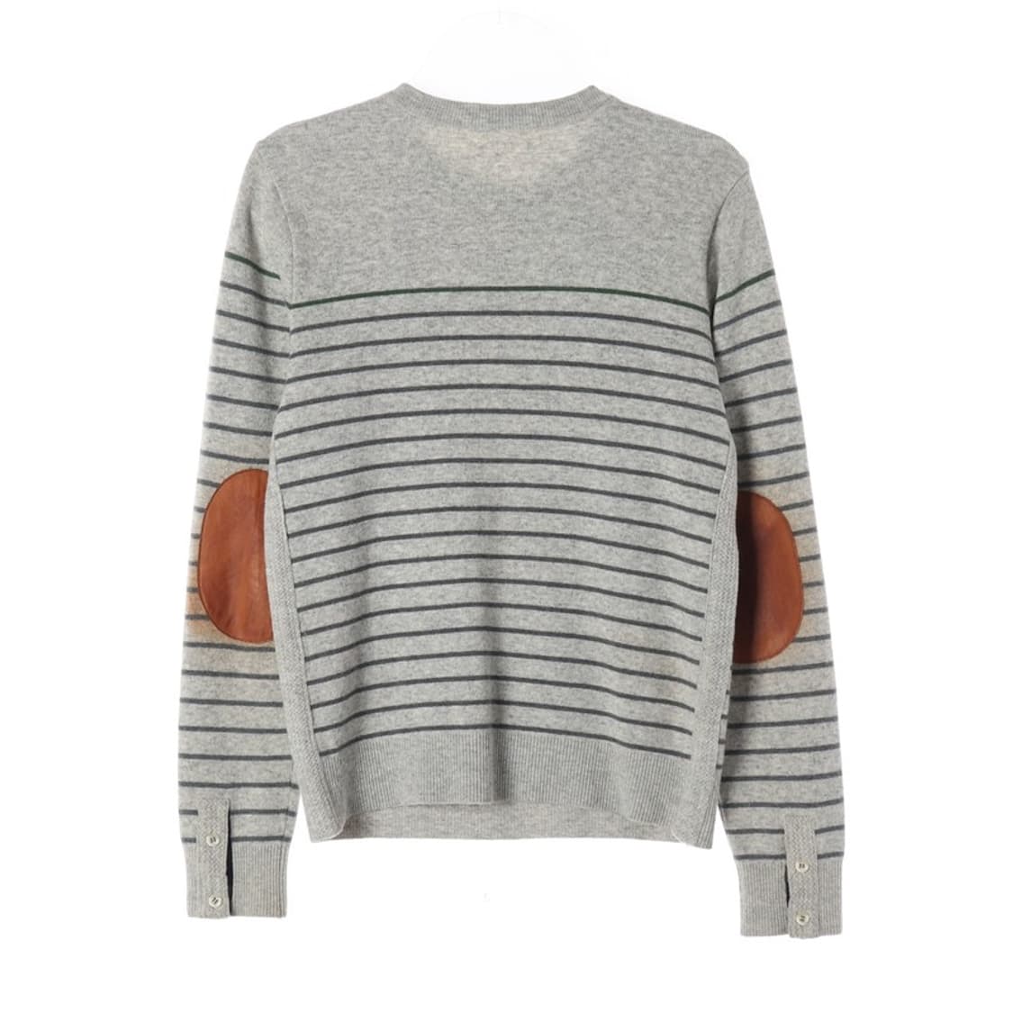 빈폴 가죽 엘보 패치 스트라이프 니트 상품이미지2