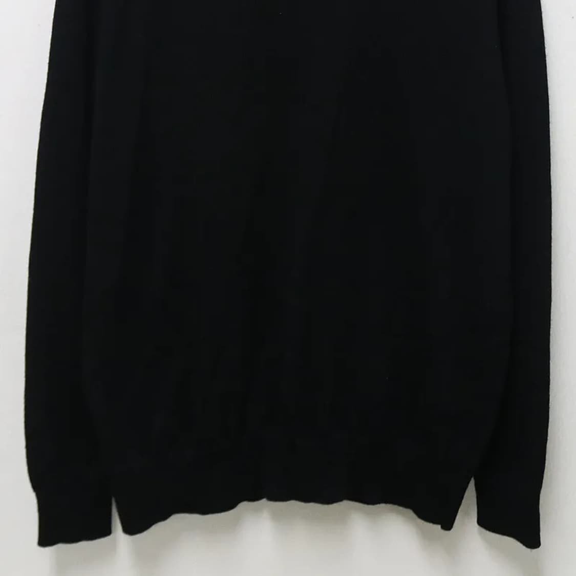 버버리런던 블랙 브이넥 울 혼방니트 60109 상품이미지7