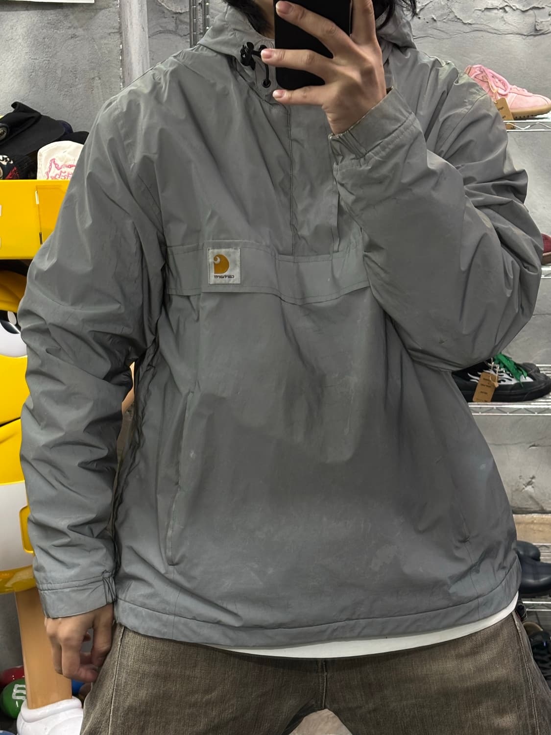 칼하트 Wip 님부스 리플렉티브 풀오버 자켓 상품이미지10