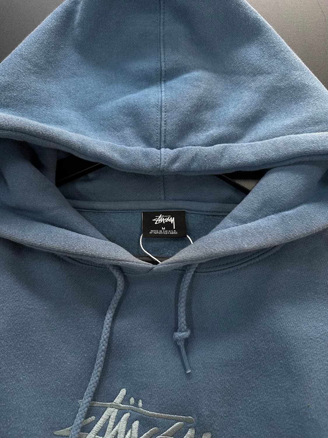 스투시 스탁 자수 로고 후드티 상품이미지6