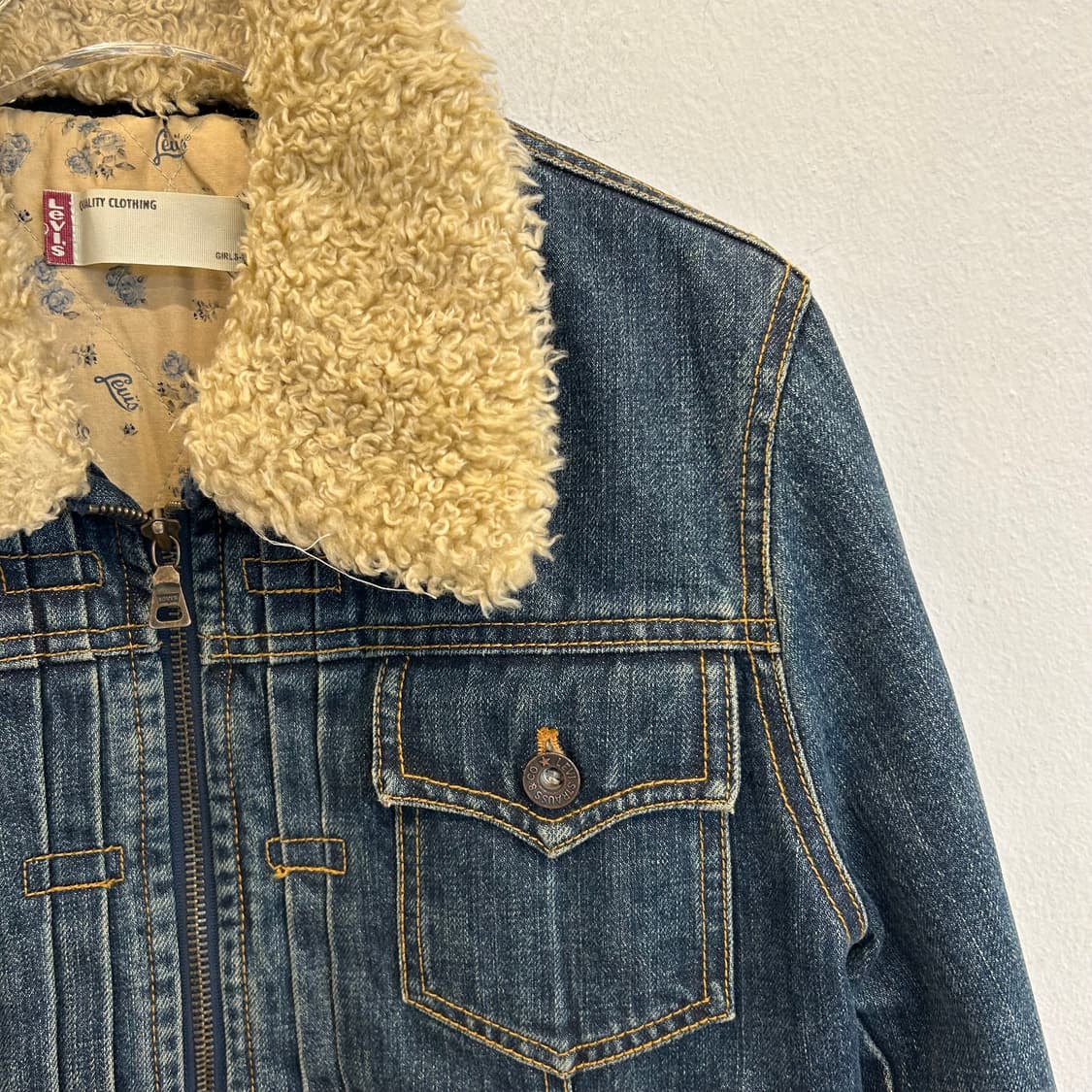 Levi's Fur Collar Denim Jacket 상품이미지8