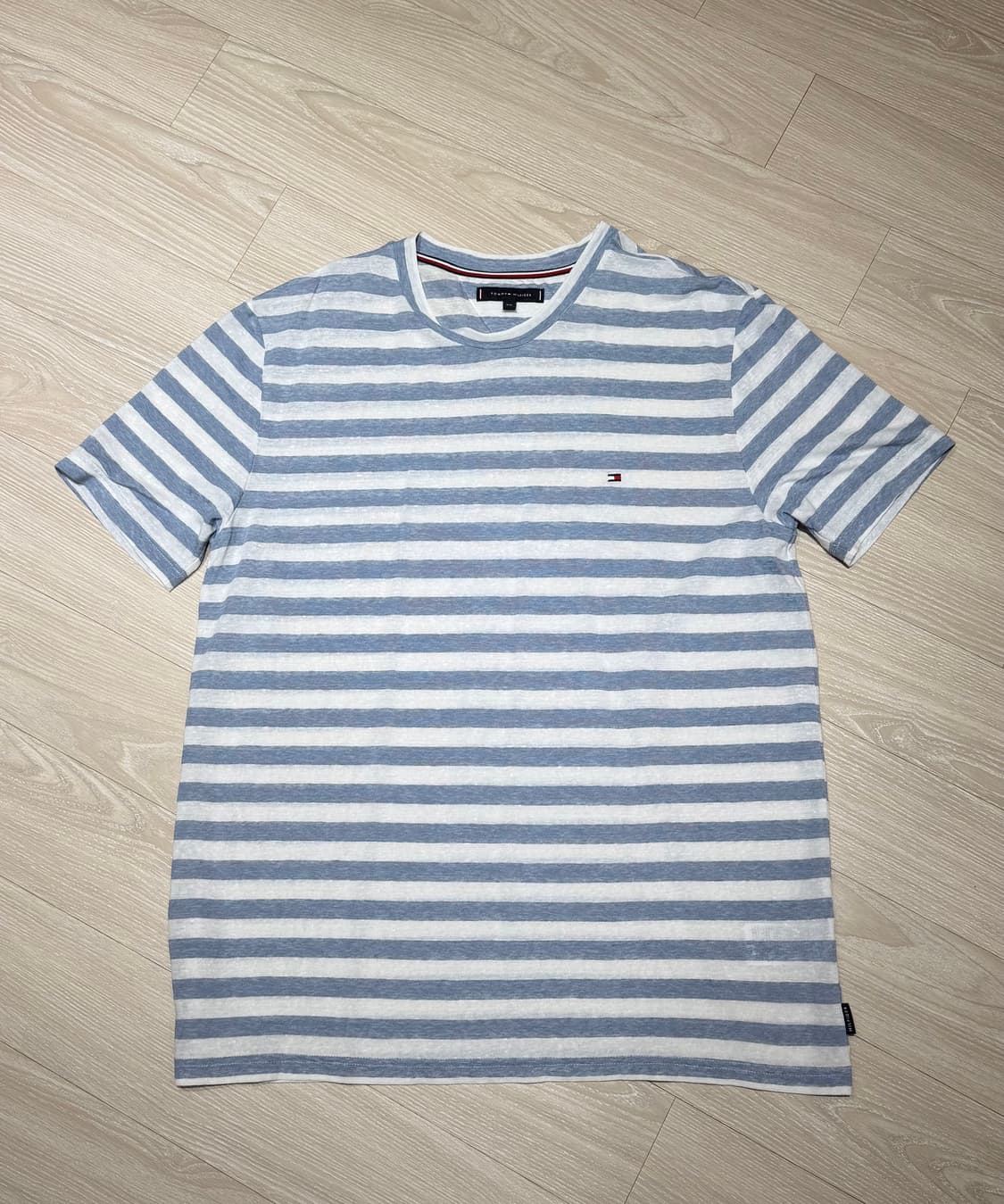 타미힐피거 스트라이프 반팔 3개 묶음 판매 상품이미지2