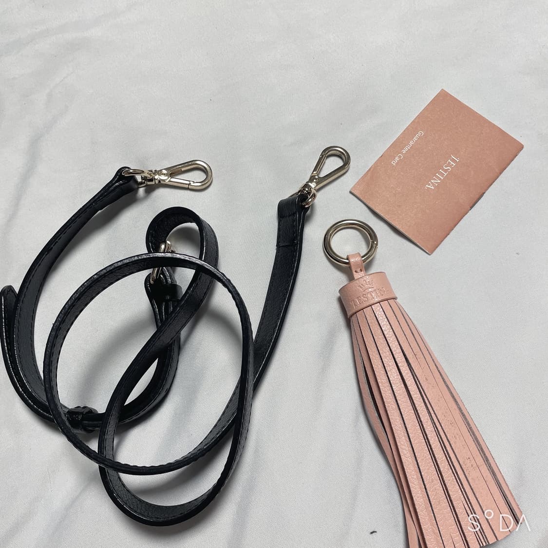 제이에스티나 블랙 토트겸 크로스백 상품이미지10