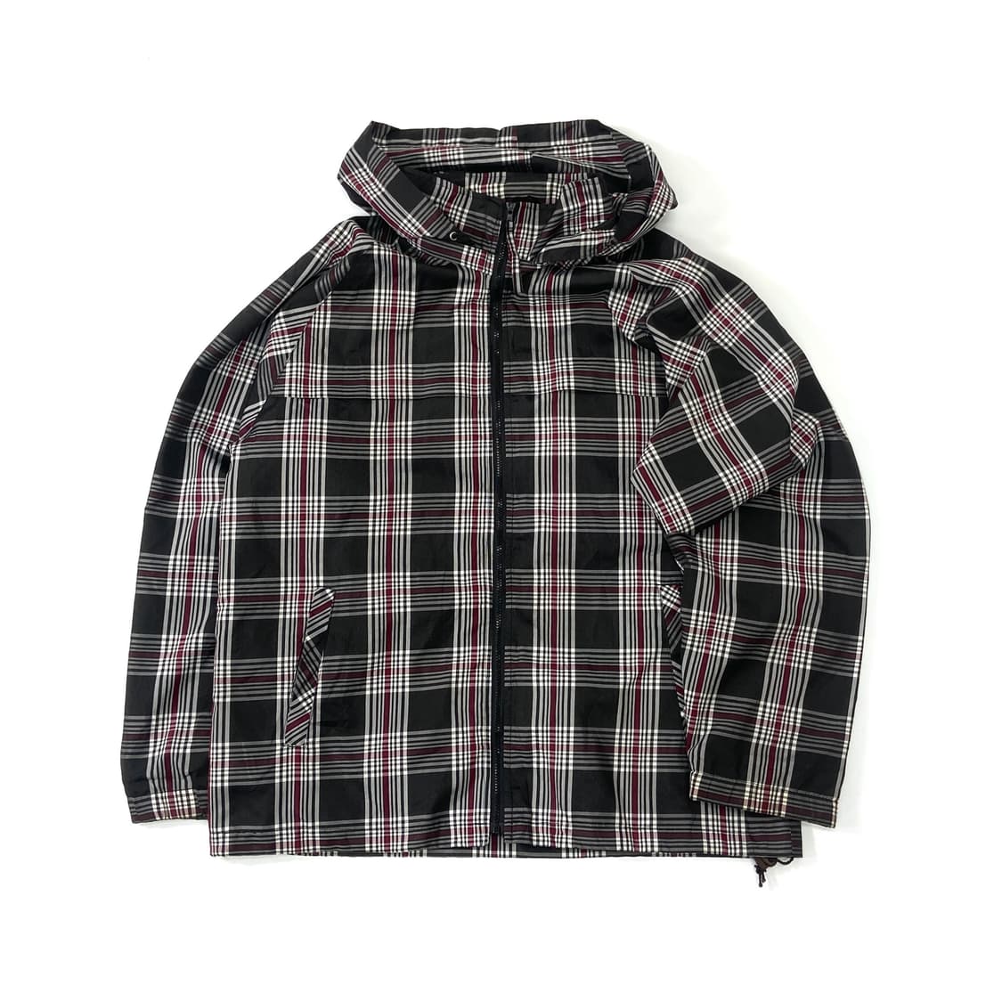 JPN Check windbreaker  상품이미지2