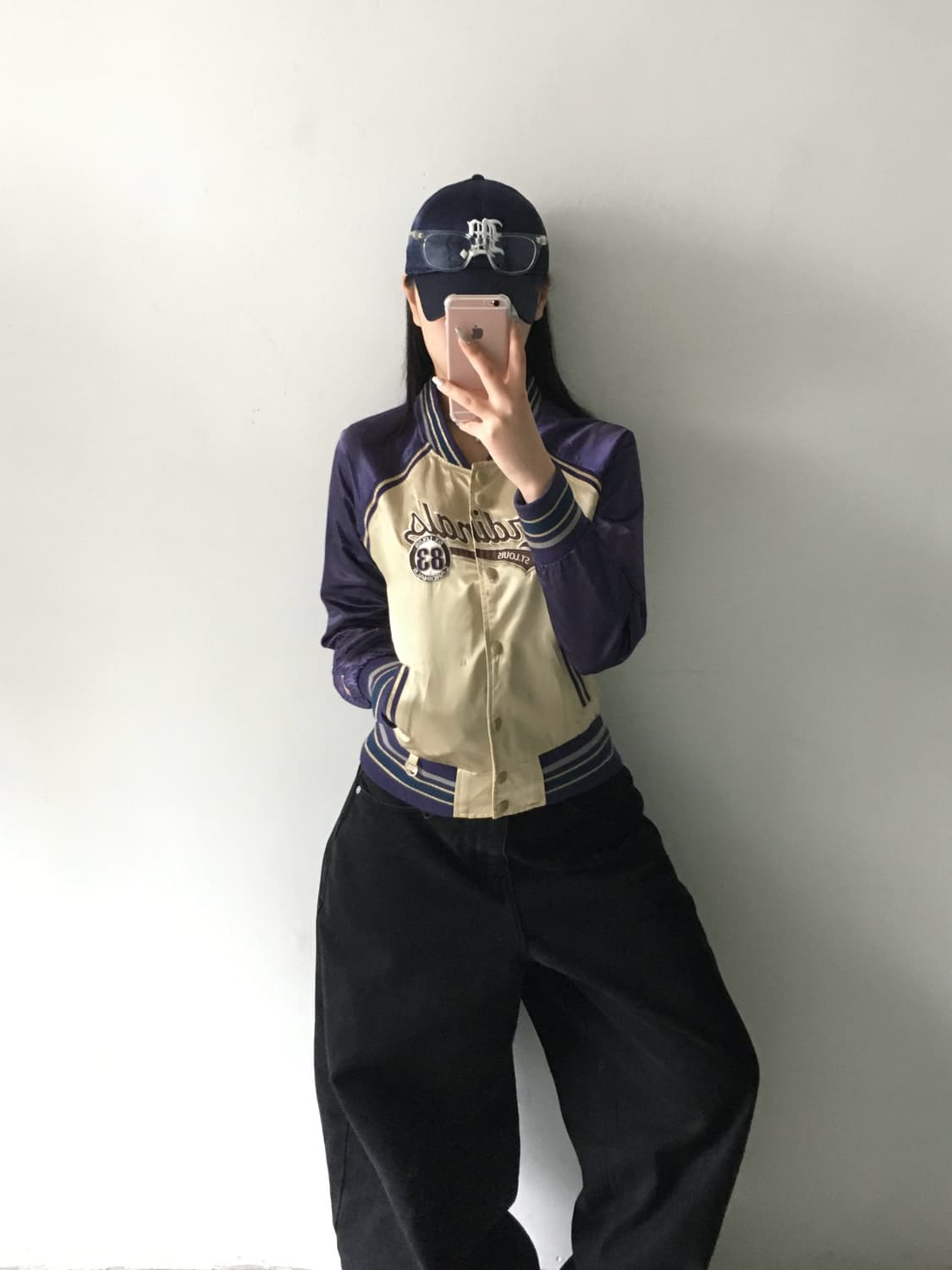 엠엘비 배색 바시티자켓  상품이미지1