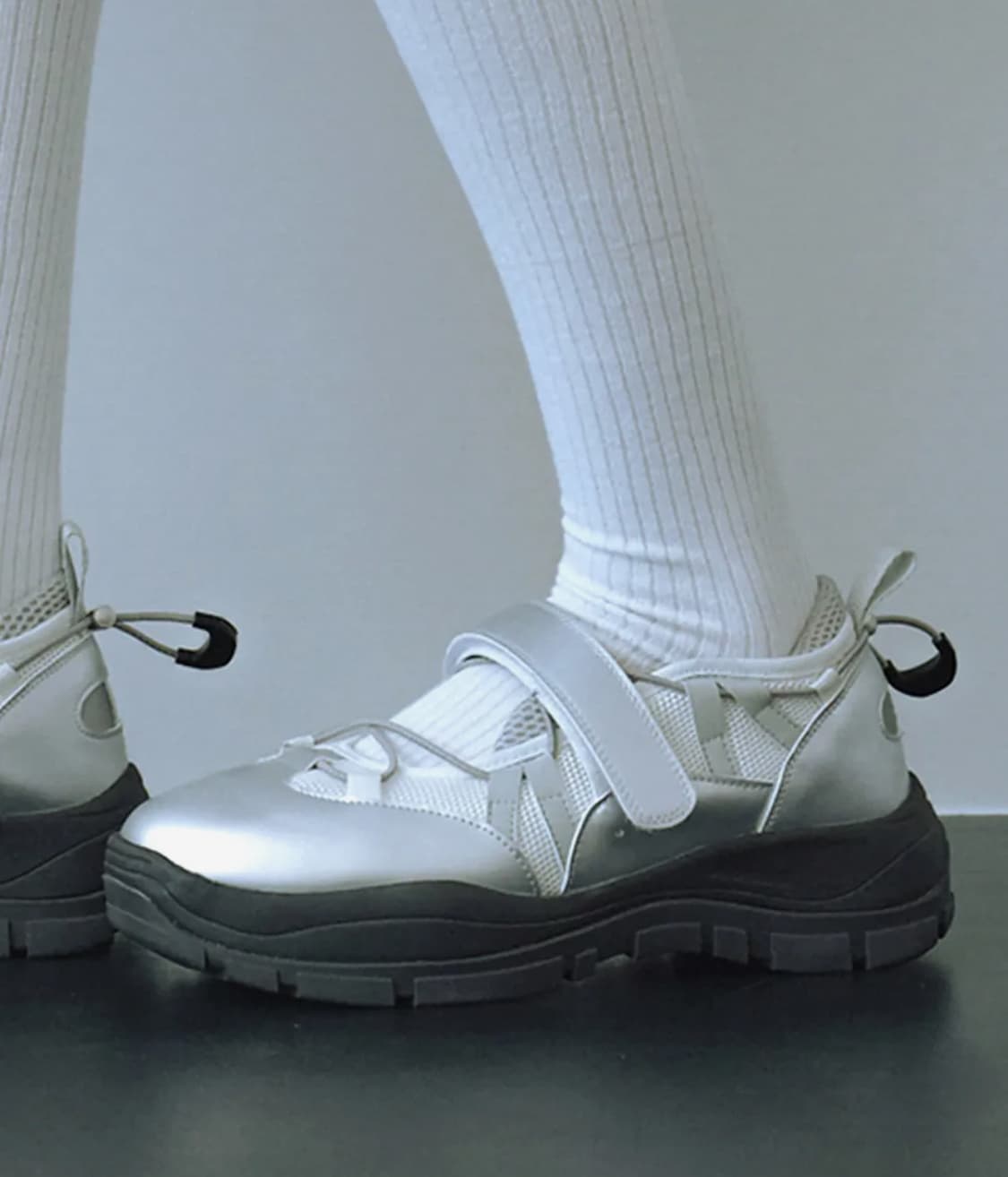 락피쉬웨더웨어 스니커즈 실버(240) 상품이미지1