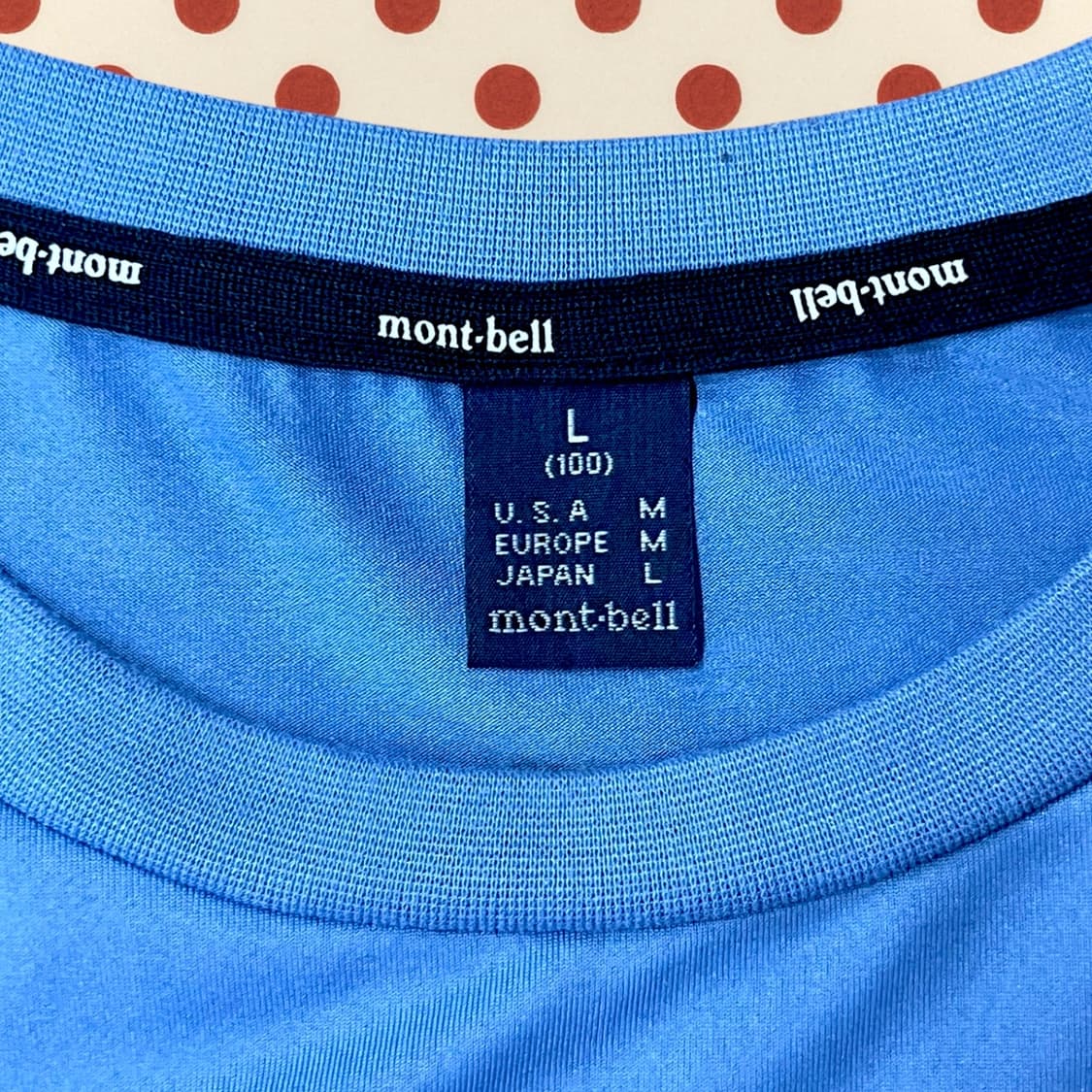 몽벨 그래픽 워터 티셔츠 (L) 상품이미지4
