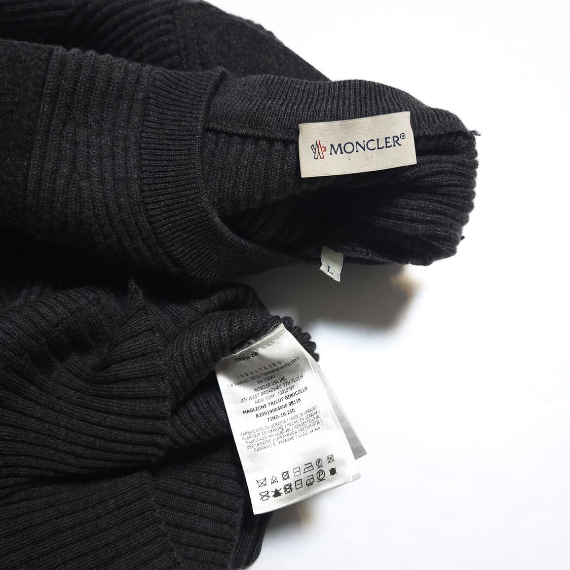 몽클레어 마글리오네 트리코 지로콜로 견장 니트 스웨터 상품이미지6