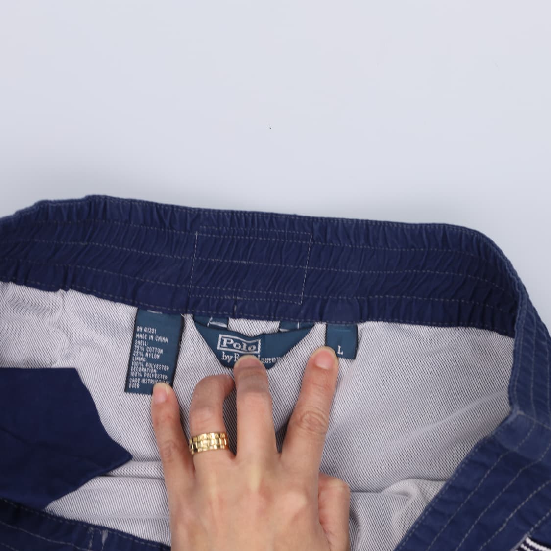 L 새상품 폴로 반바지 스윔팬츠 0319H1 상품이미지3