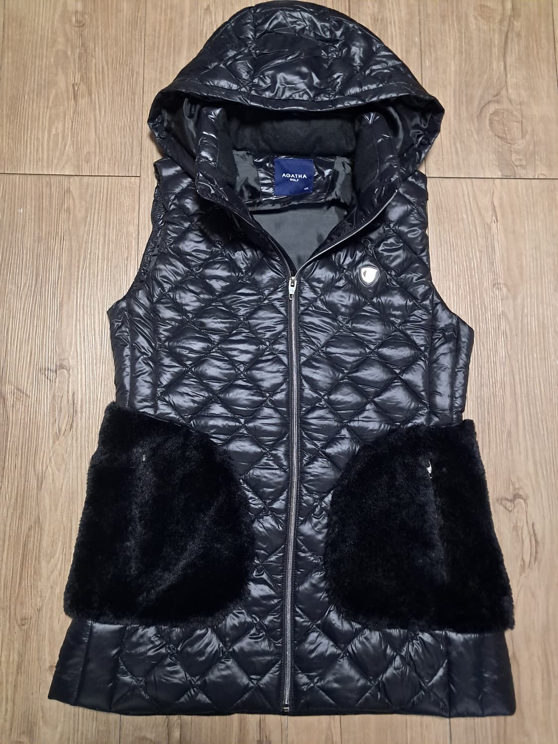 아가타 퀼팅 패딩조끼 105 상품이미지3