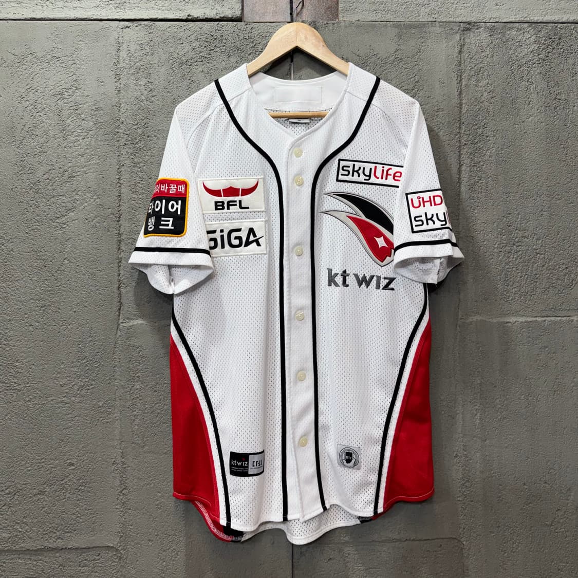 KT WIZ 수원파크 베이스볼 져지 주석 에디션 (L)   상품이미지4