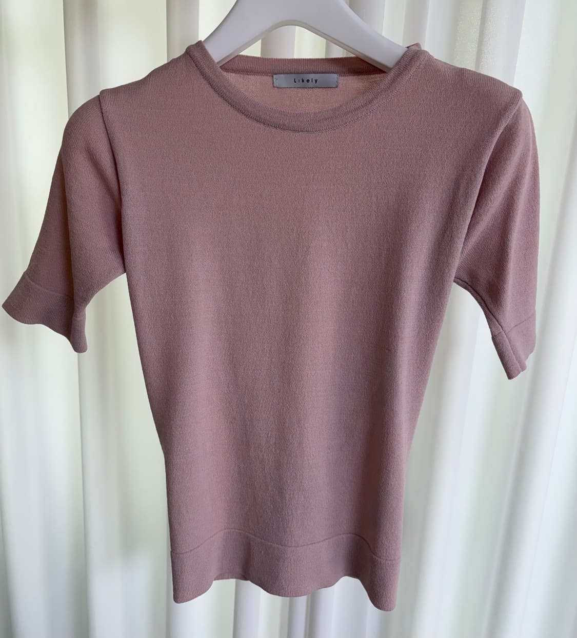 핑크 니트 상품이미지2