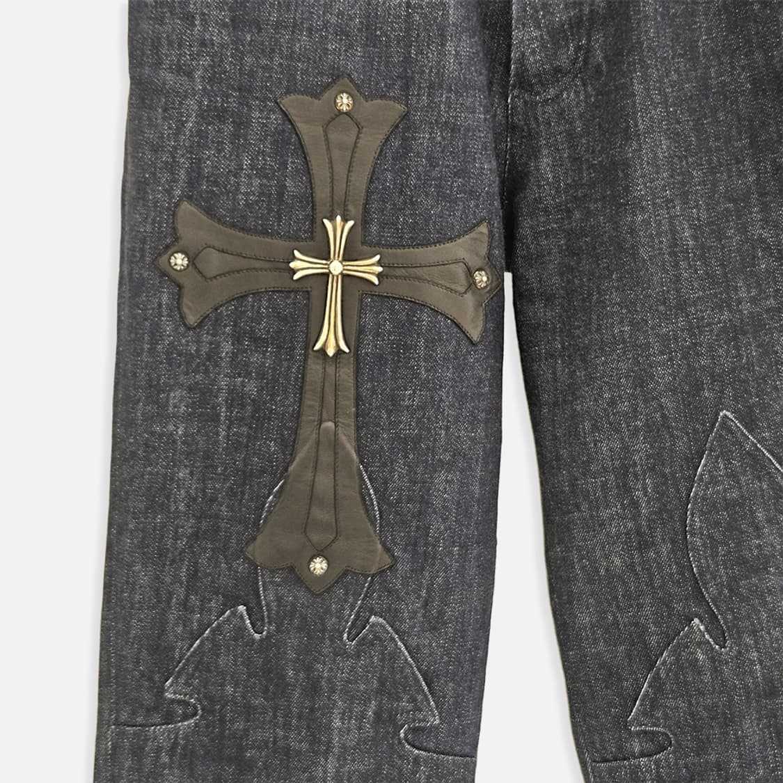 [31] 크롬하츠 크로스 레더 실버 패치 B1103C018 /1600만원 상품이미지2