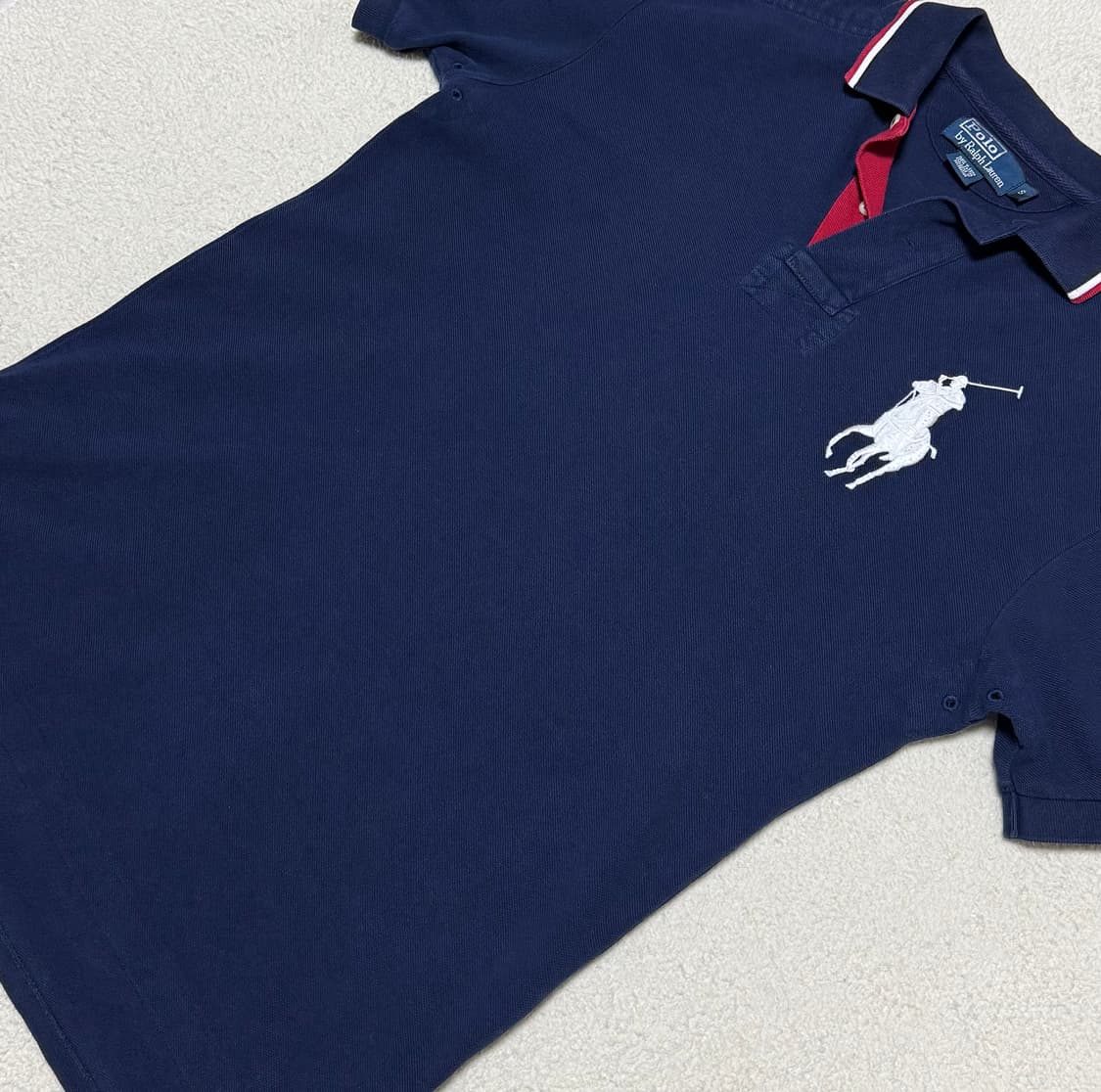 폴로 랄프로렌 빅포니 네이비 반팔 상품이미지3