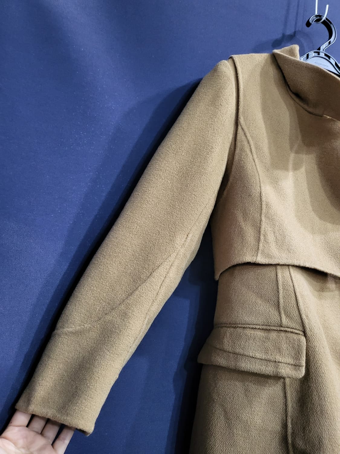 올뷰티 스토어 캐시미어 핸드메이드 코트 상품이미지3