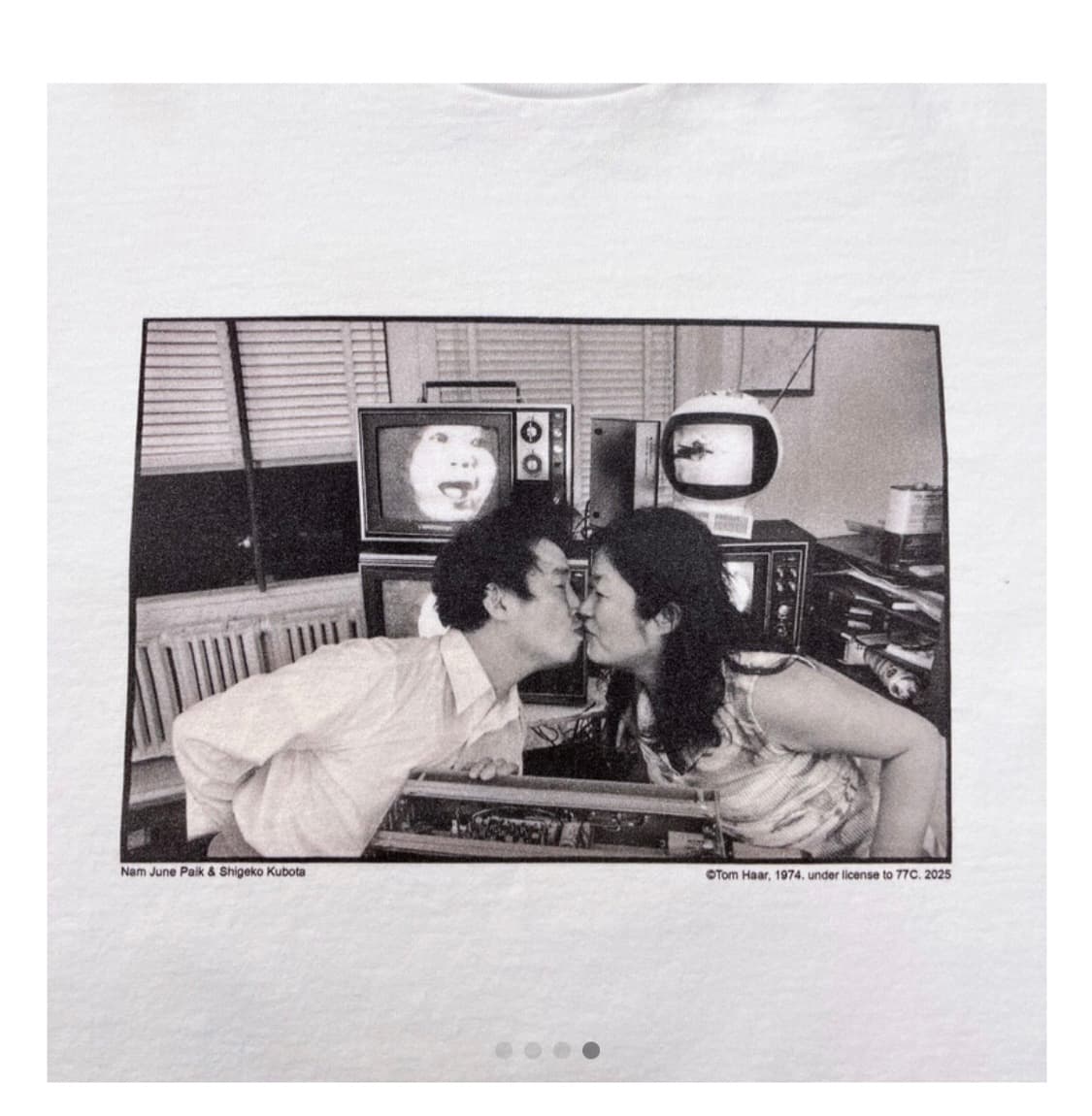 77c 백남준 티셔츠 XL 상품이미지4