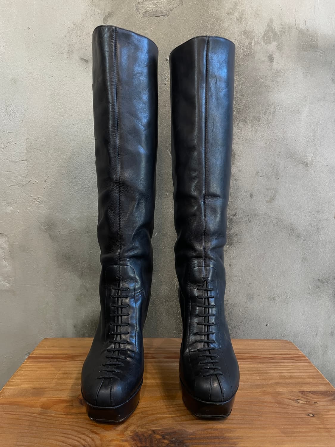 90s 입생로랑 레이디 에스코트 부츠 상품이미지5