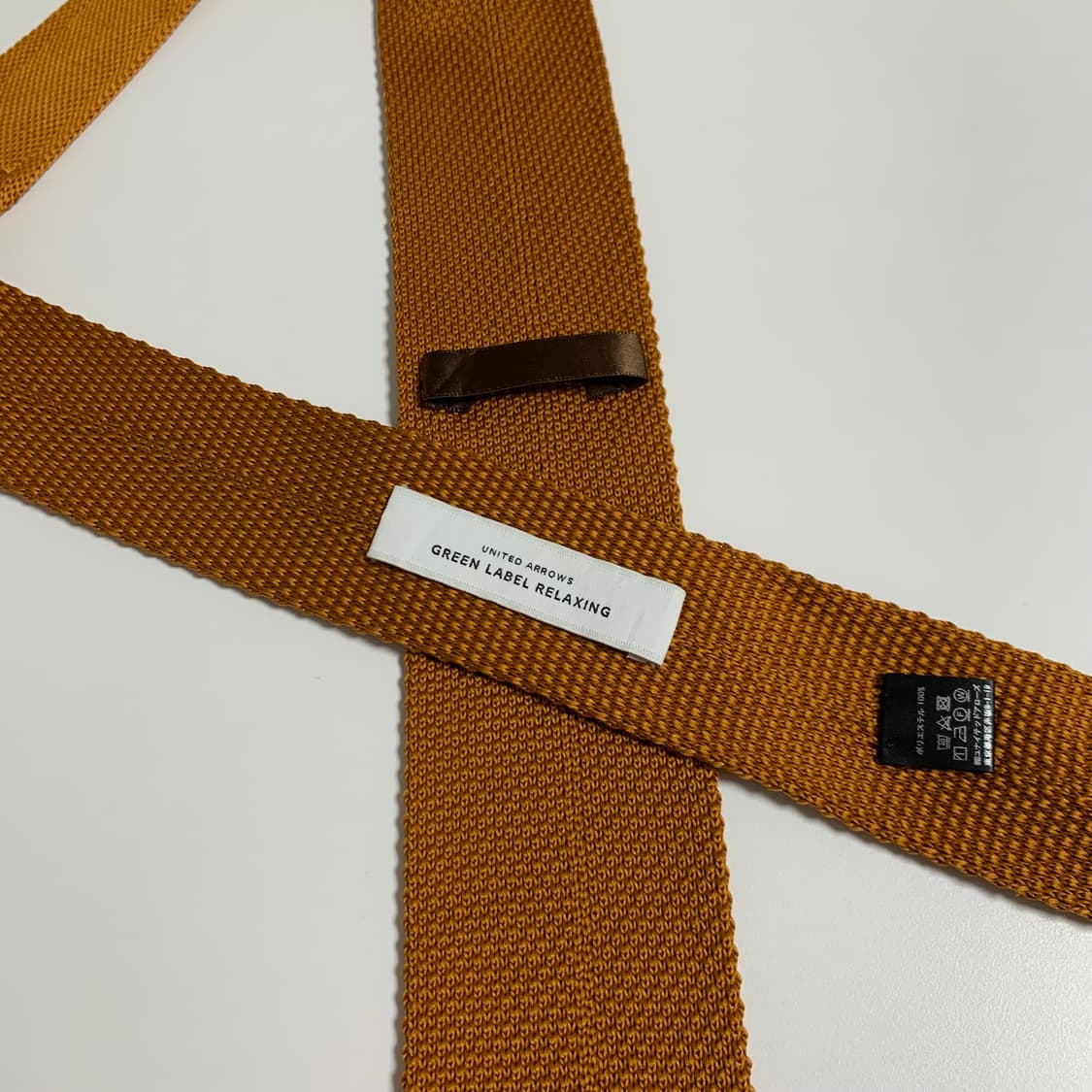 유나이티드 애로우즈 니트타이 100실크 클래식 슬림넥타이 A+등급 상품이미지5