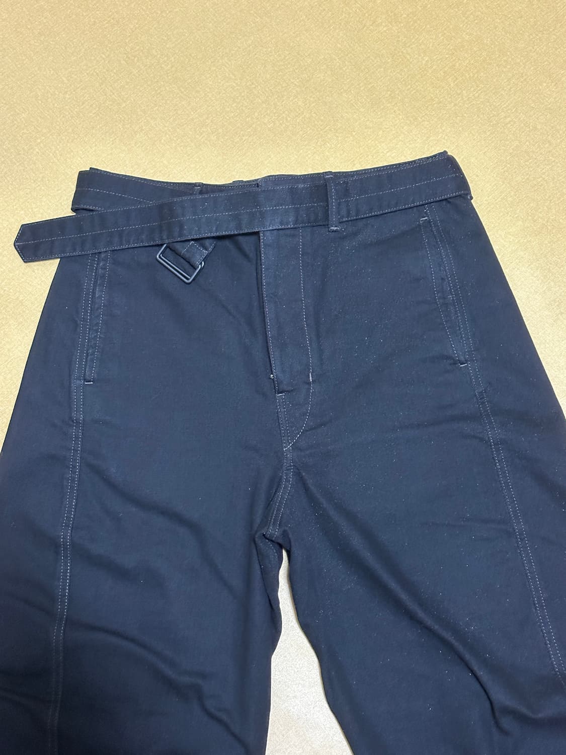 르메르 트위스트 벨티드 팬츠 블랙 M 상품이미지3