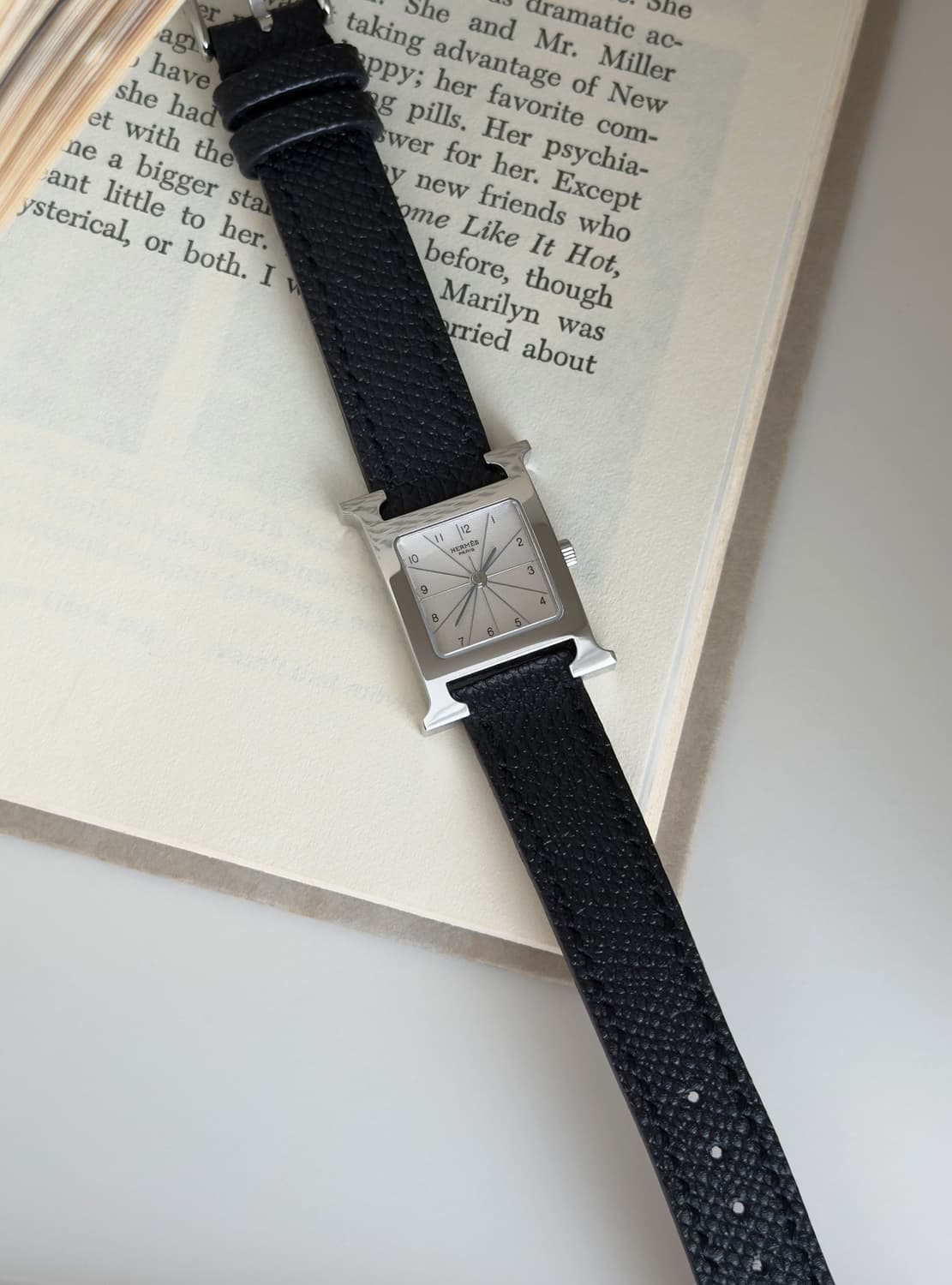 에르메스 H아워 PM사이즈 시계 상품이미지4