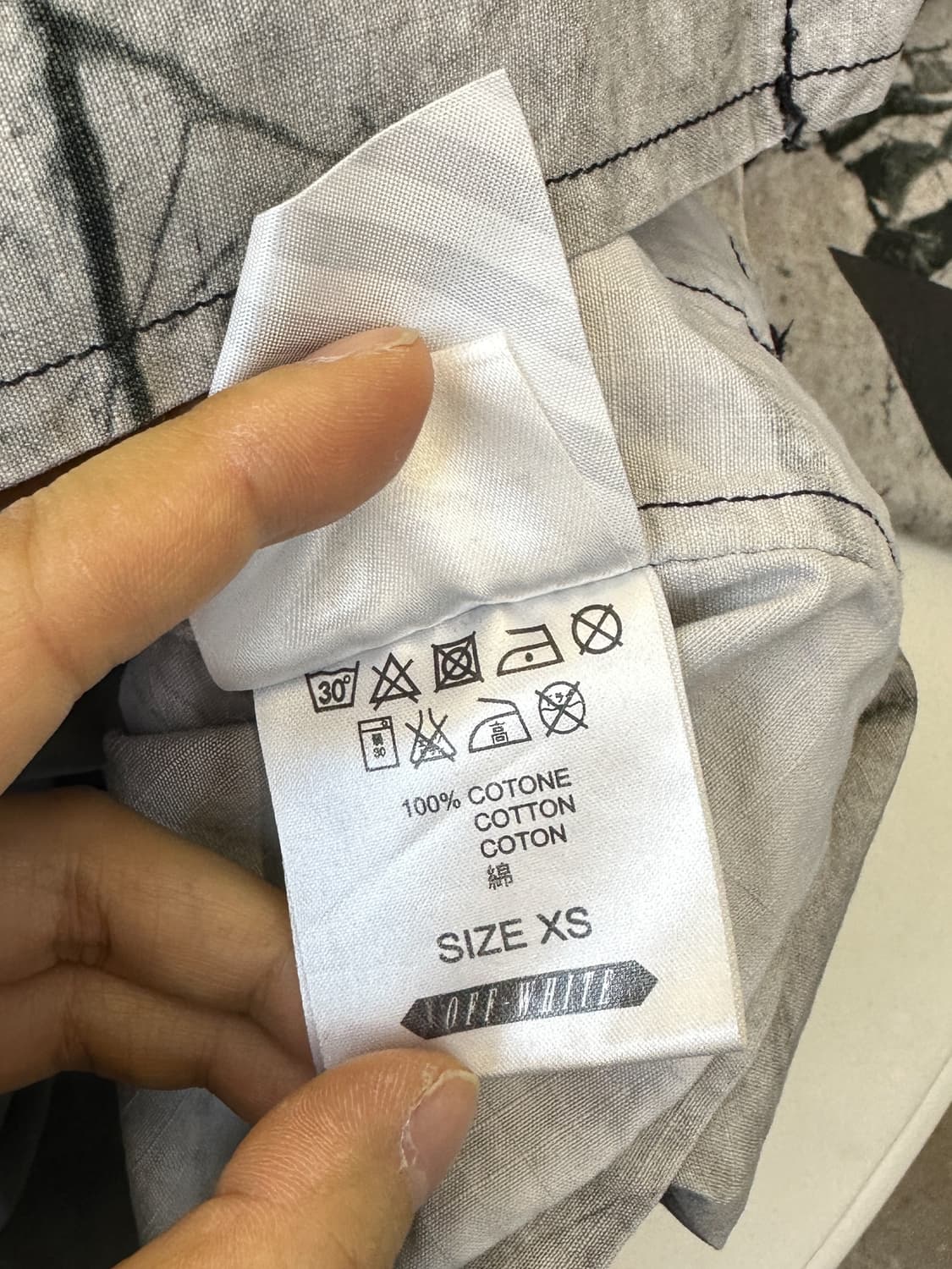 오프 화이트 16SS 마블 필드 자켓 상품이미지7