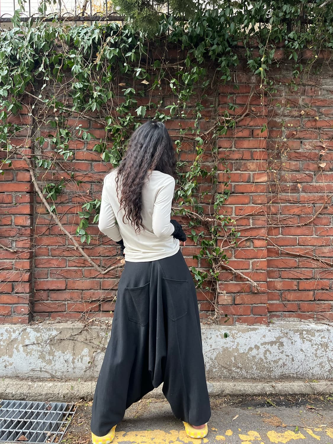 블랙 히피 무드 사무엘 팬츠 상품이미지4