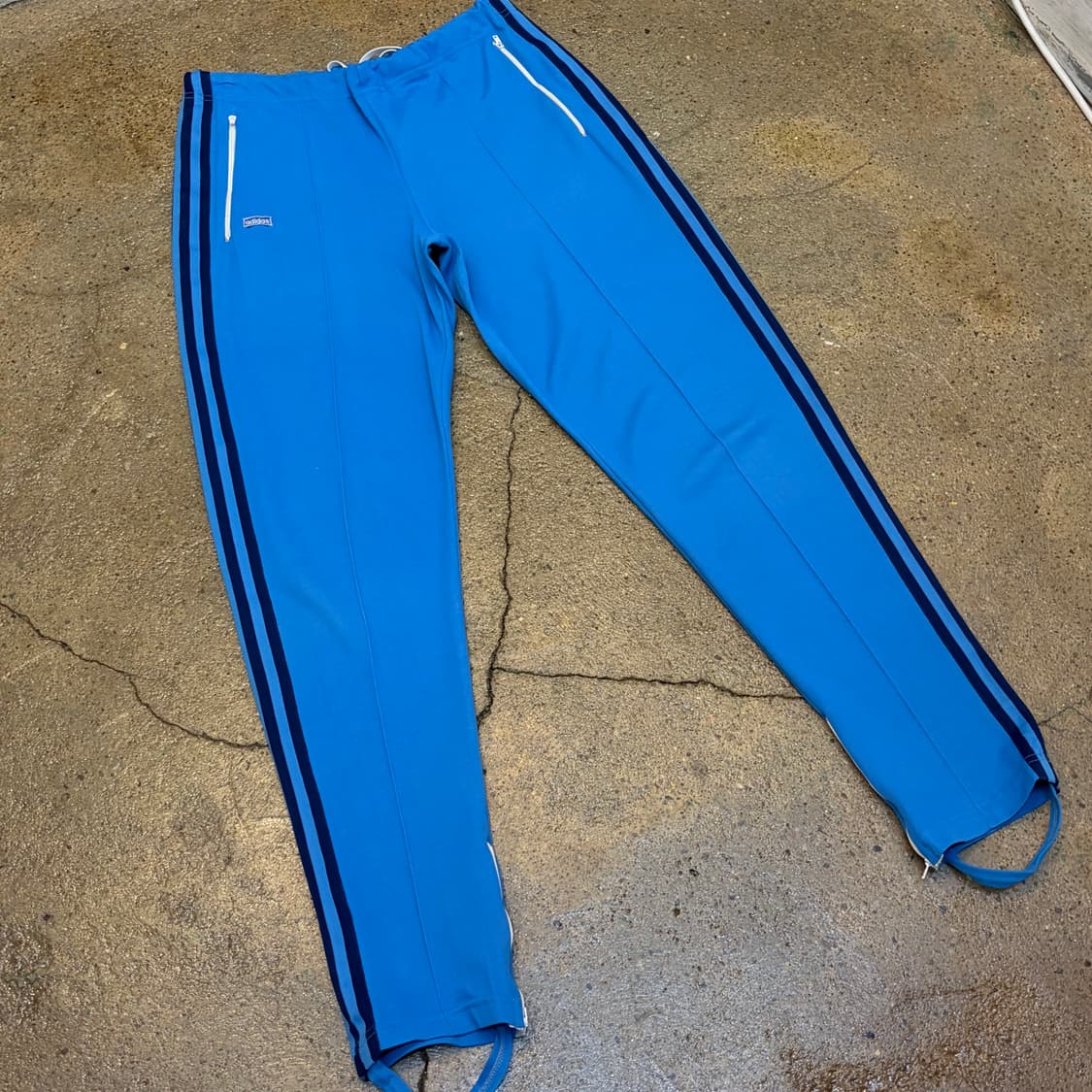 70s Made in USA 아디다스 OG 빈티지 유로파 트렉팬츠 상품이미지2