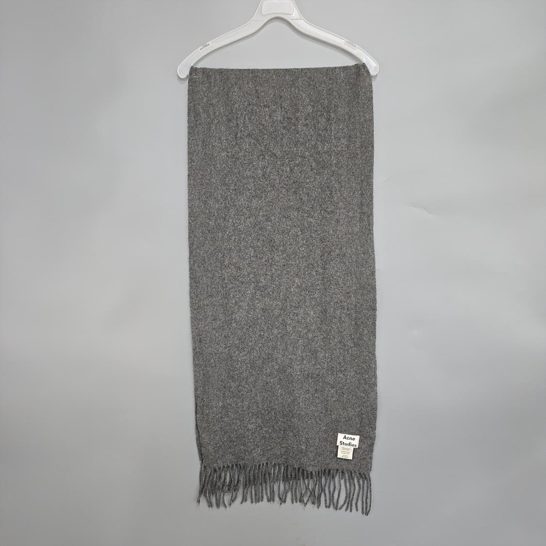 아크네스튜디오(Acne Studios) 버진울 머플러 목도리 그레이 상품이미지1