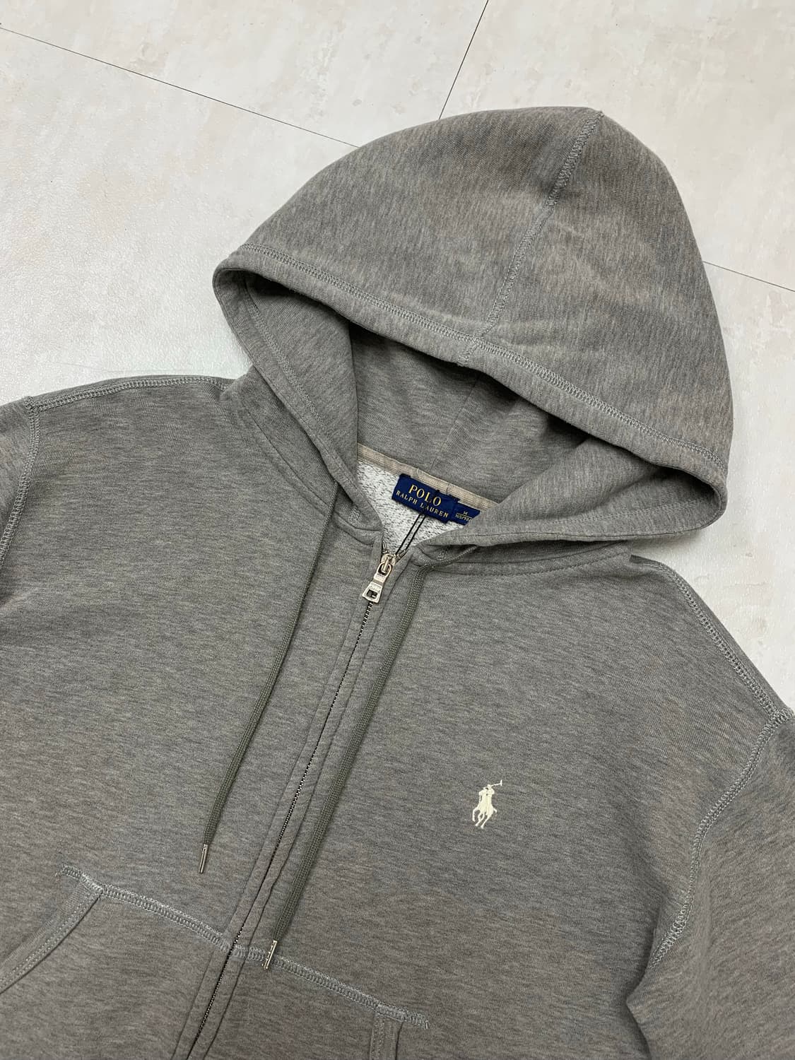 폴로 그레이 후드집업 #40 상품이미지2