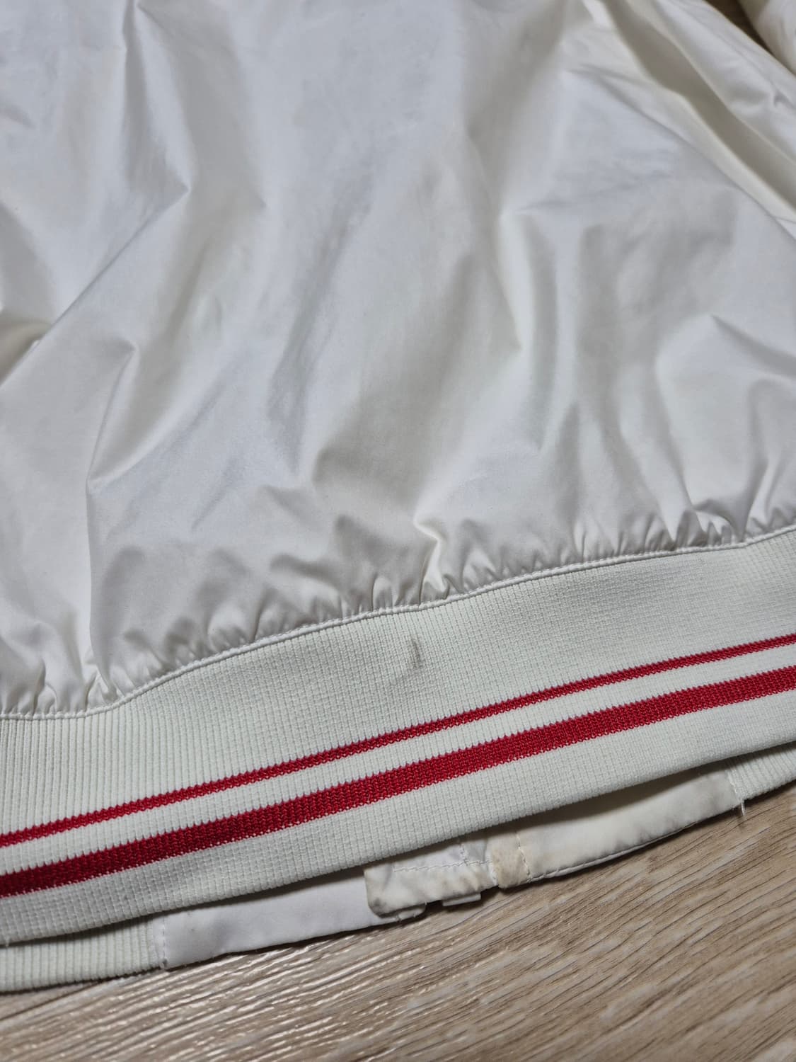 프라다 스포츠 나일론 집업자켓 화이트 상품이미지4