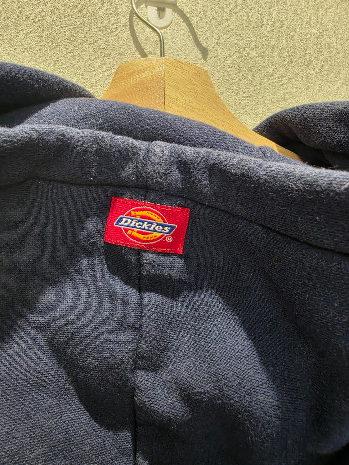 Dickies 디키즈 네이비 로고 후드티 상품이미지4