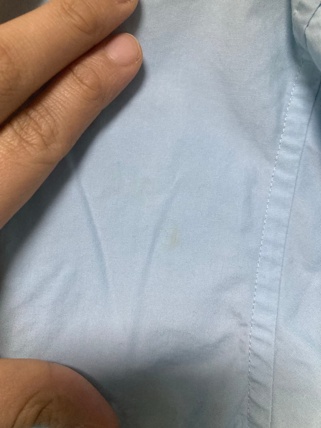 헤리티지플로스 크레스트 셔츠 (sky blue M) 상품이미지5